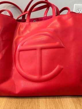 Telfar Large Tote Bag - Red